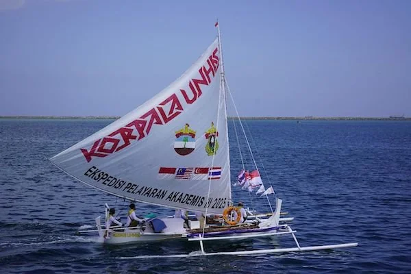 Ekspedisi Pelayaran Akademis Korpala Unhas. Dok. Ist