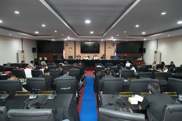 Suasana RDP DPRD Sulsel (Dok: KabaraMakassar).