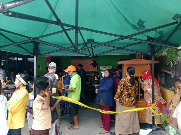 Lokasi korban ditemukan di Batua Raya (Dok: Ist)