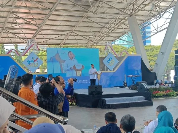 Kepala Menteri BKKBN, Dr. H. Wihaji, saat memberikan sambutan di (Dok: Sinta KabarMakassar).