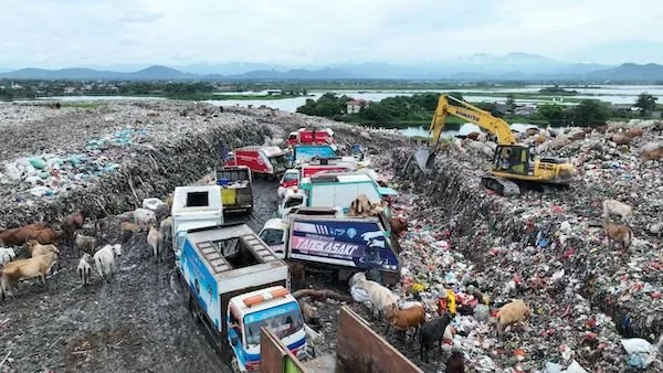 TPA Tamangapa, di Kota Makassar (dok. Syamsi/KabarMakassar)