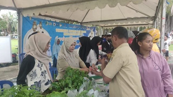 Gerakan pangan murah yang dilaksanakan Pemprov Sulbar (dok:Ist)