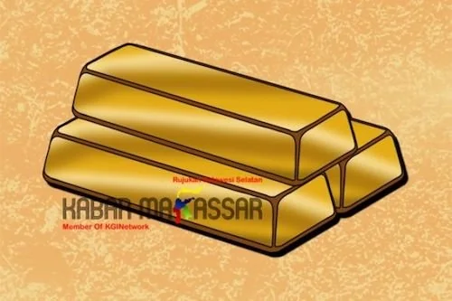 Ilustrasi Emas (Dok : KabarMakassar)
