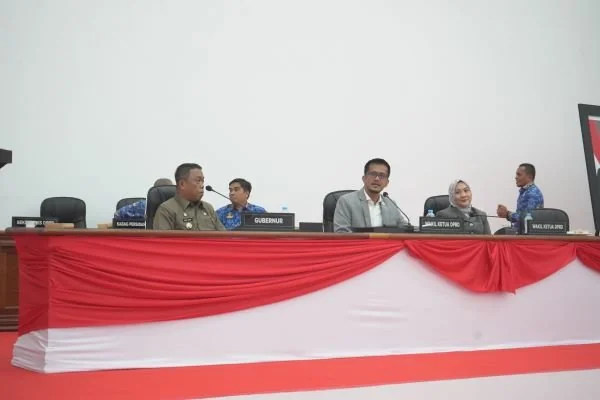 Rapat rencana pembentukan Dinas Peternakan dan Kesehatan Hewan di lingkup Pemprov Sulbar (Dok : Ist).