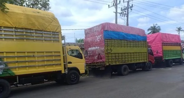 Polres Sinjai Amankan Truk Pengangkut Solar, Tiga Tersangka DPO. Foto IST