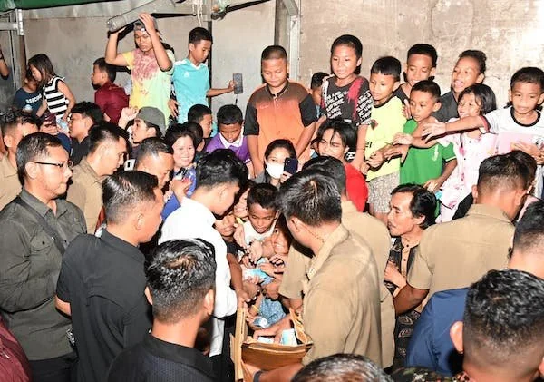 Wapres Gibran saat blusukan di Makassar (Dok: Ist)