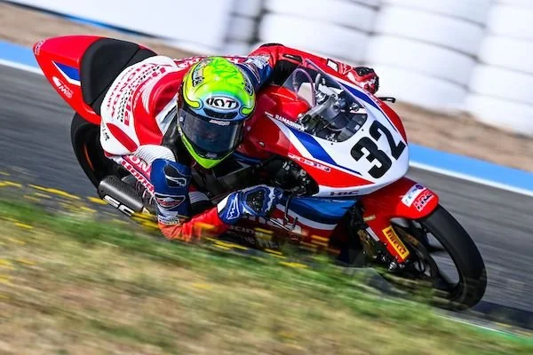 Pebalap Astra Honda Racing Team yang tengah bersaing di arena balap Eropa (Dok: Ist)