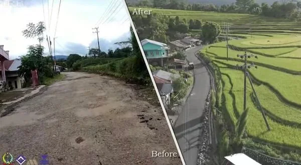 Progres jalan batas Gowa-Tondong Sinjai (dok. Ist)