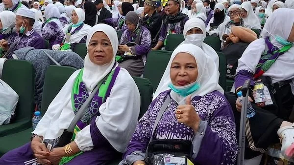 Ilustrasi Jemaah haji Embarkasi Makassar. (Dok. Ist)