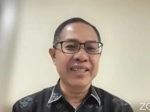 Tangkapan layar Kepala BPSDM Sulsel, Muhammad Jufri pada webinar ASN Adaptif (Dok: Ist)