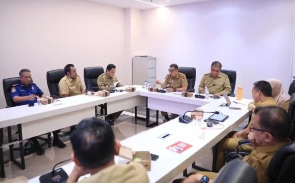 Rapat Persiapan HUT ke-18 RI di Makassar (Dok: Ist).