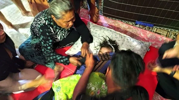 Korban ditemukan meninggal dunia usai terseret arus sungai (Dok : ist).