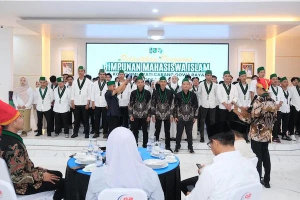 Suasana Pelantikan dan Pengurus HMI KOHATI Cabang Gowa Raya (Dok: Ist).