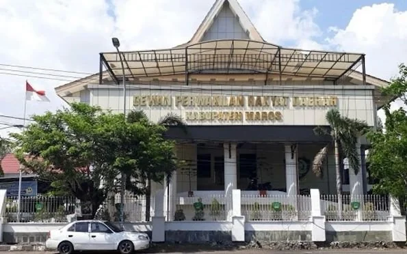 Kantor DPRD Maros (Foto : IST).