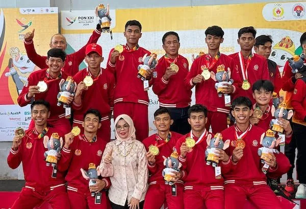 Atlet sepak takraw Sulsel (Dok: Ist)