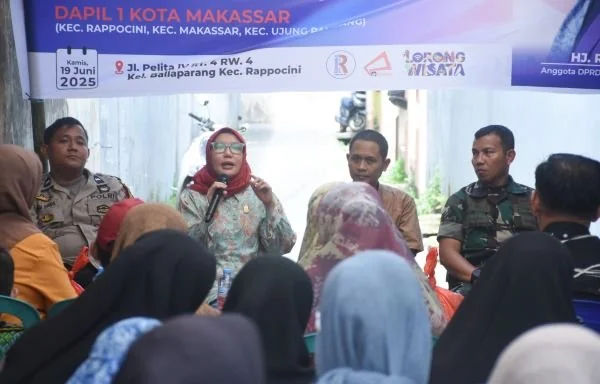 Anggota DPRD Kota Makassar dari Fraksi Demokrat, Rezki (Dok: Ist).