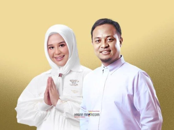Pasangan bacagub-bacawagub Sulsel Andi Sudirman Sulaiman dan Fatmawati Rusdi (Ilustrasi KabarMakassar).