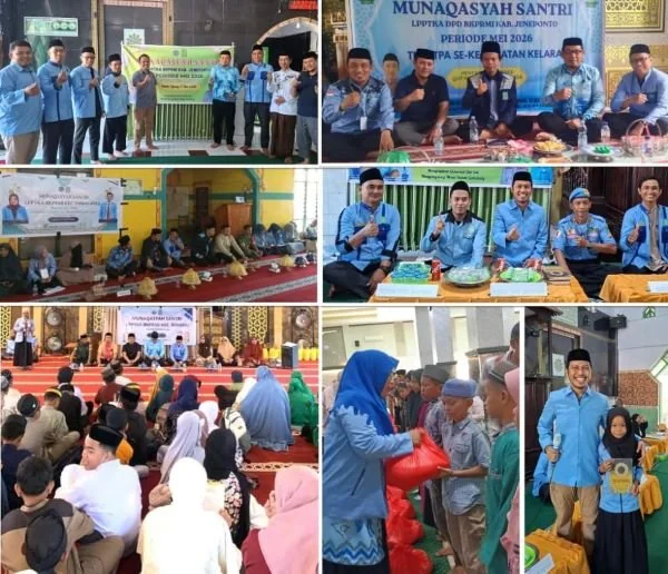Munaqasyah 1.300 Santri, Aksi Nyata DPD BKPRMI Wujudkan Jeneponto Bahagia Membahagiakan. (Dok: Ist)