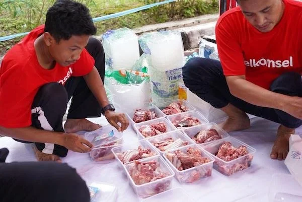 Penyaluran bantuan hewan kurban menyasar berbagai kelompok masyarakat yang membutuhkan, termasuk komunitas dhuafa hingga masyarakat di wilayah dengan kebutuhan khusus (Dok: Ist)