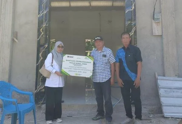 Pegadaian Peduli dukung pembangunan Masjid Nurul Yaqin di Jeneponto (Dok: Ist)