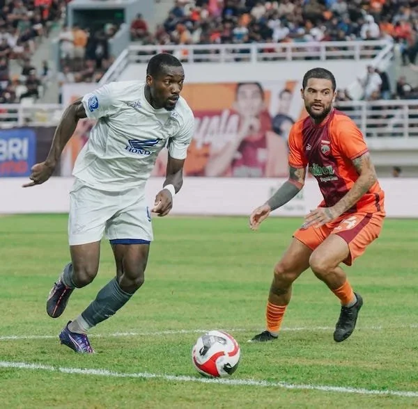 Tangkapan Layar PSM Makassar vs Borneo FC, (Dok: Ist).