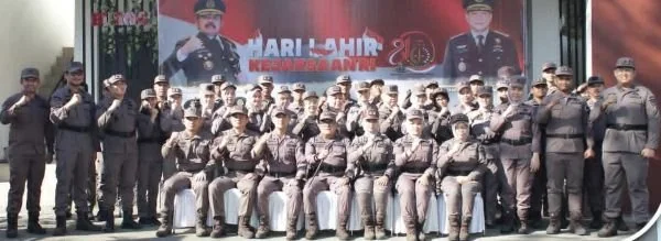 Jajaran Kejaksaan Negeri Takalar pada Upacara Peringatan Hari Lahir Kejaksaan Republik Indonesia ke-81 (Dok: Ist)