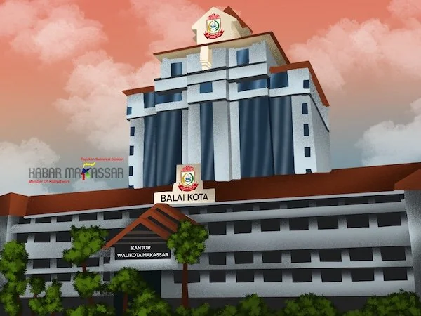 Kantor Balaikota Makassar (Dok: Kabar Makassar).