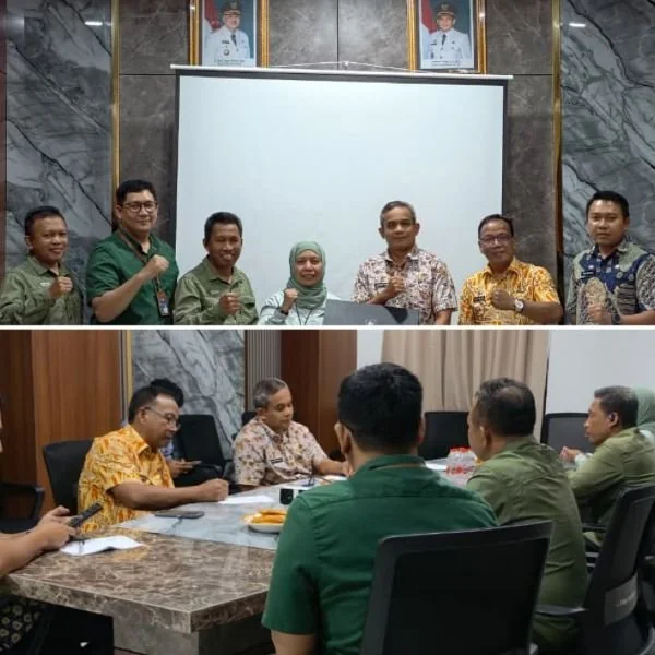 Kunjungan silaturahmi dan koordinasi strategis jajaran Manajemen PLN UP3 Pinrang dengan menyambangi Wakil Bupati Pinrang (Dok: Ist)