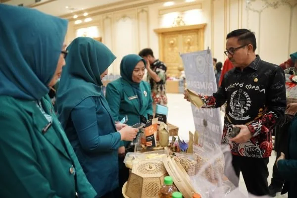 Sekprov Sulsel, Jufri Rahman di Hotel Myko (Dok: Ist).