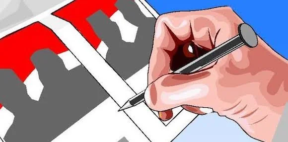 Ilustrasi pemilu RT/RW (Dok : KabarMakassar).