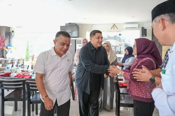 Wali Kota Makassar, Munafri Arifuddin saat Berkunjung ke Palu (Dok: Ist).