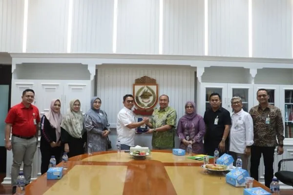 Ketua Dewas BPJS Ketenagakerjaan apresiasi Makassar dengan cakupan perlindungan Jamsostek terluas (Dok : Ist).