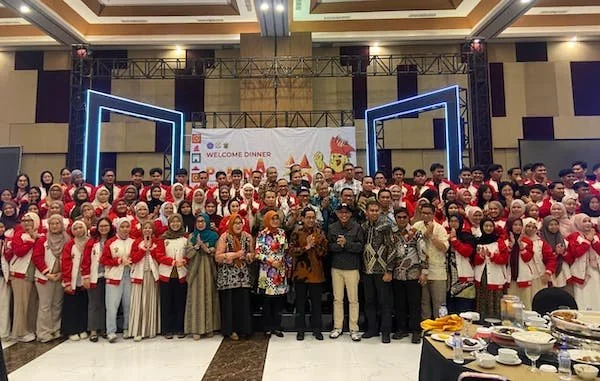 Homecoming PIMNAS ke-38 yang digelar oleh Unhas di Unhas Hotel & Convention (Dok: Nofi KabarMakassar)