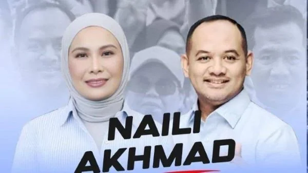 Pasangan calon Wali Kota dan Wakil Wali Kota Palopo nomor urut 04, Naili Trisal dan Akhmad Syarifuddin (Dok : Ist).