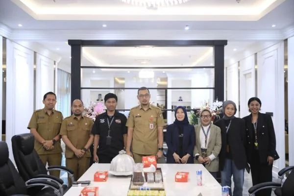 Audiensi KabarMakassar dengan Sekertaris Kota Makassar Andi Zulkifly Nanda, (Dok: Ist).