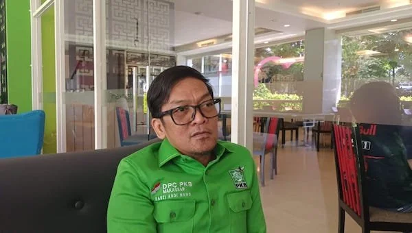 Ketua DPC PKB Makassar, Fauzi Andi Wawo (Dok: Sinta KabarMakassar).