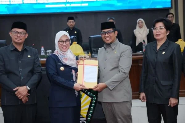 Paripurna Penetapan Ranperda Pengelolaan Barang Milik Daerah (Dok: Ist).