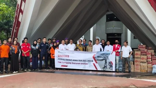 Universitas Hasanuddin mengirim tim tanggap darurat ke Kabupaten Luwu pagi ini, Senin (6/5).