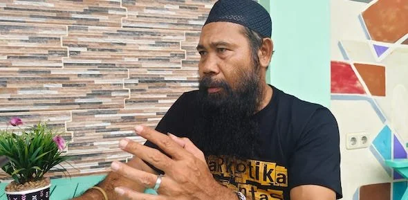 Ketua FPI Jeneponto, Abdul Jalil (Foto : Dok. ullah)