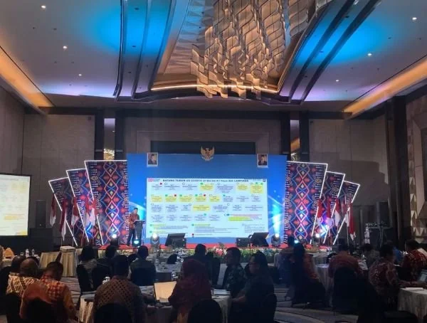 Rapat koordinasi dan sinkronisasi dalam rangka harmonisasi kewenangan pusat dan daerah (Dok : Syamsi KabarMakassar)
