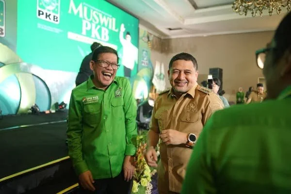 Wali Kota Makassar Munafri Arifuddin saat Menghadiri Muswil PKB Sulsel, (Dok: Ist).