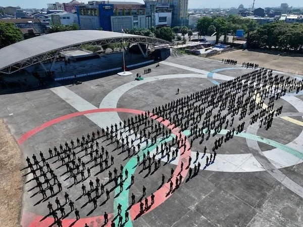 Pelepasan pasukan pengamanan dari Divisi 3 Infanteri Kostrad dan Kodam XIV Hasanuddin (dok. Ist)