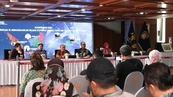 Lampaui Target Presiden, Kemenkum Sahkan 80.068 Koperasi Merah Putih Melalui Sistem AHU Online
