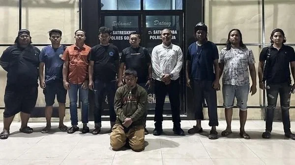 para oelaku produksi uang palsu di UIN Alauddin Makassar (Dok:Ist)