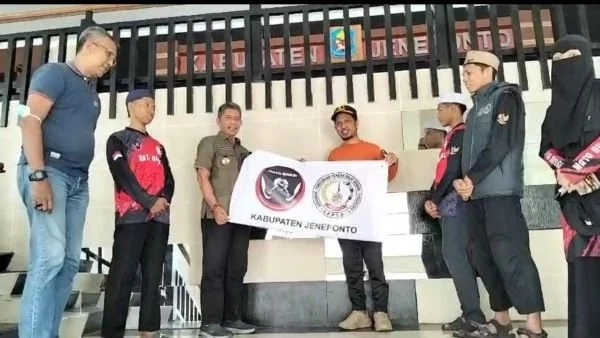 KORMI Jeneponto Lepas Delegasi Forprov (Dok : Ist).