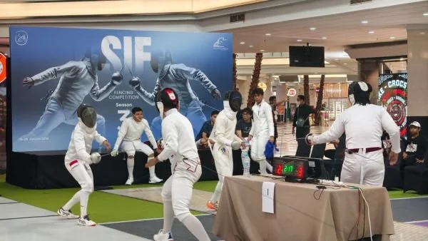 Fencing Competition Season 3 yang dilaksanakan pada 19 hingga 20 Januari 2026 di Main Atrium Mal Ratu Indah (Dok: Ist)