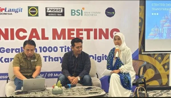 Technical Meeting dalam rangka mempersiapkan Gerakan 1000 titik mesjid dan kampung thayyiban (Dok : Ist).