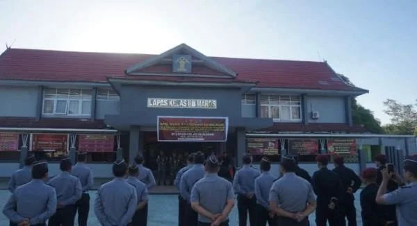 193 Warga Binaan Pemasyarakatan (WBP) Lapas Kelas IIB Maros menerima remisi khusus (RK) Idulfitri 1445 Hijriah.