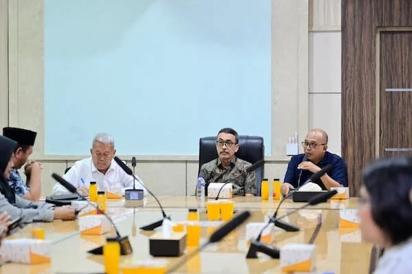 Rombongan DPRD Kabupaten Wajo Kunjungan Kerja di PDAM Makassar (Dok: Ist).