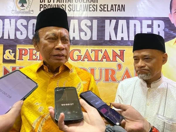 Pelaksana Tugas (Plt) Ketua DPD I Partai Golkar Sulawesi Selatan, Muhidin M Said, (Dok: KabarMakassar).